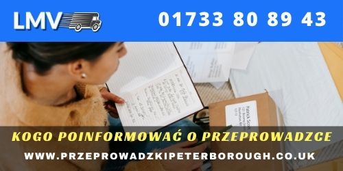 Kogo poinformować i przeprowadzce Kogo poinformować i przeprowadzce